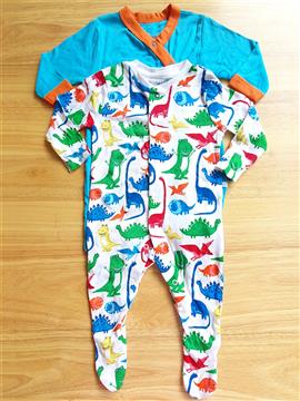 Baby Boy 2 Piece Pack Sleepsuit