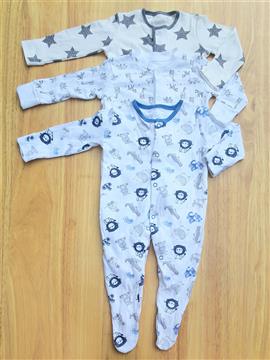 Baby Boy 3 Piece Pack Sleepsuit