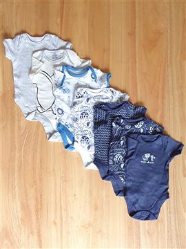 Baby Boy 7 Piece Pack Bodysuit