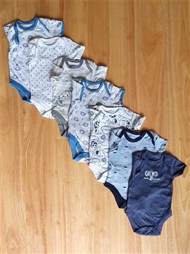 Baby Boy 7 Piece Pack Bodysuit