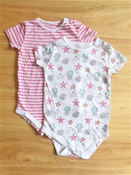 Baby Girl 2 Piece Pack Bodysuit