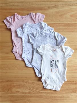 Baby Girl 4 Piece Pack Bodysuit