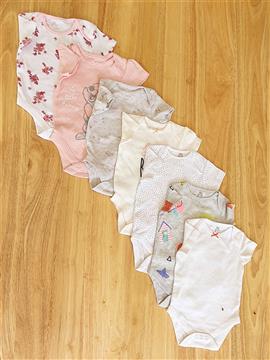 Baby Girl 7 Piece Pack Bodysuit