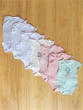 Baby Girl 7 Piece Pack Bodysuit