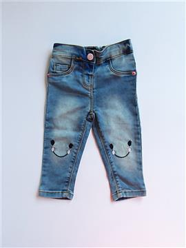 Girls Smiley Face Jeans