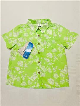 Monstera Leaf Short Sleeve Shirt